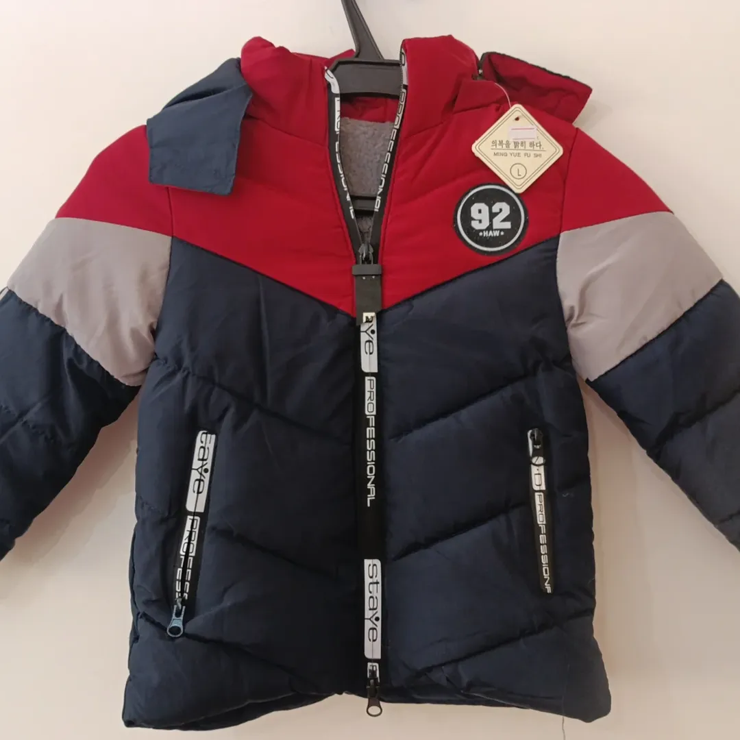 کاپشن پسرانه تک سایز مناسب برای ۶ سال