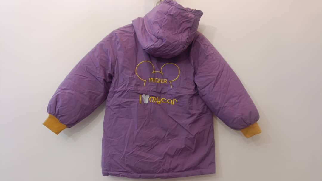 کاپشن دخترانه تک سایز مناسب برای ۸ ساله