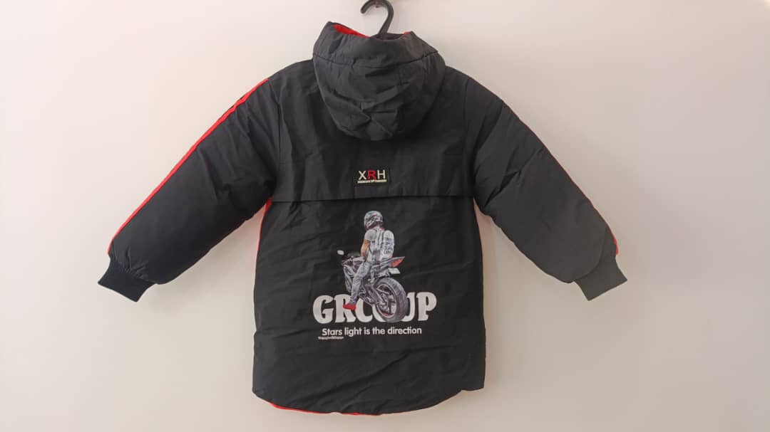 کاپشن پسرانه داخل پشم ۸ سال